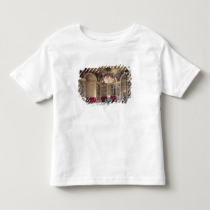 Camiseta De Bebé Vista de la antecámara con la pintura alegórica
