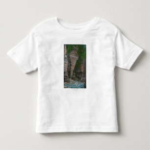 Camiseta De Bebé Vista de la cabeza del elefante