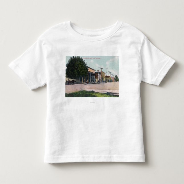Camiseta De Bebé Vista de la calle delantera (Anverso)