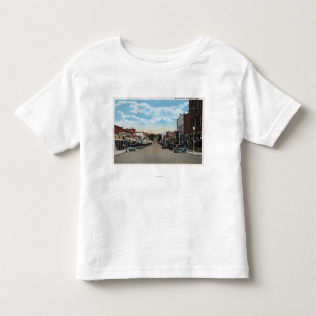 Camiseta De Bebé Vista de la calle principal 3 (Anverso)