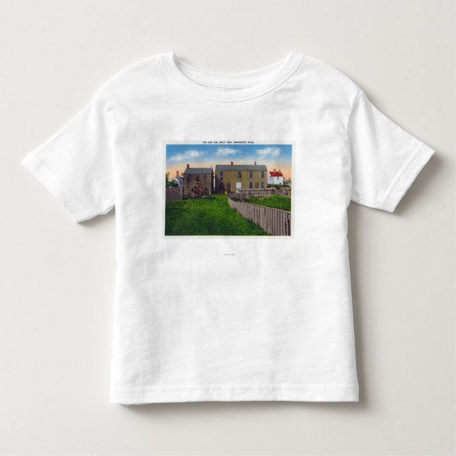 Camiseta De Bebé Vista de la cárcel vieja (Anverso)