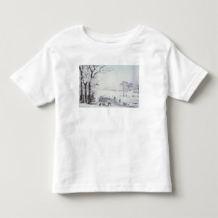 Camiseta De Bebé Vista de la casa de Buckingham, parque de James en