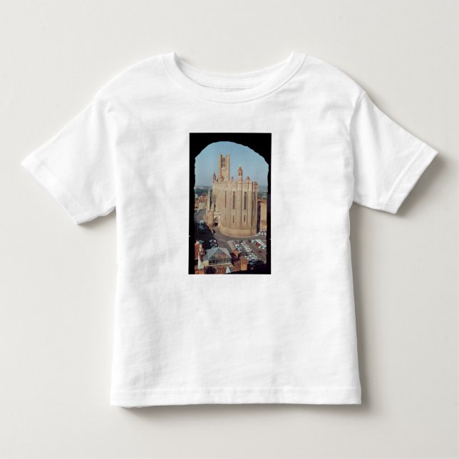 Camiseta De Bebé Vista de la catedral de Sainte-Cecile (Anverso)