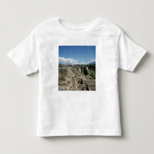 Camiseta De Bebé Vista de la ciudad arruinada