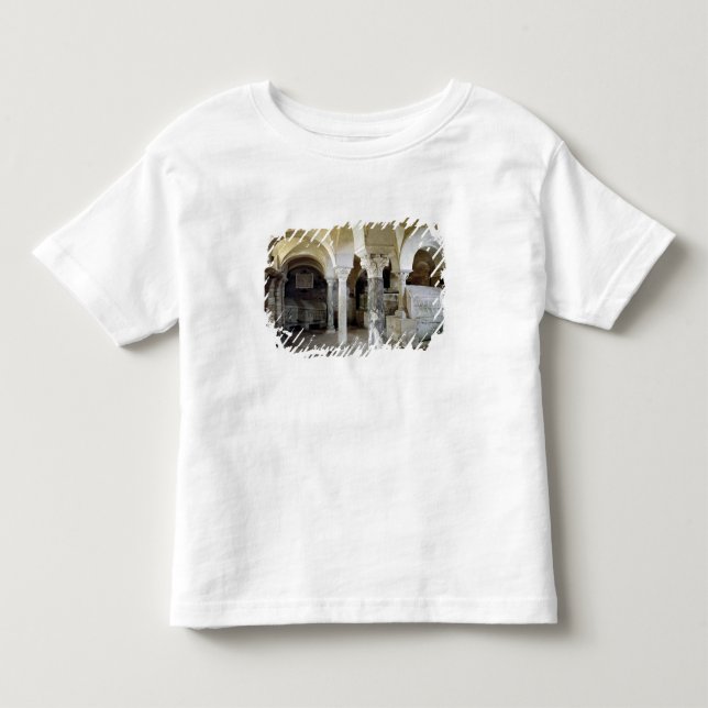 Camiseta De Bebé Vista de la cripta de San Pablo, ANUNCIO c.634 (Anverso)