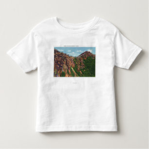 Camiseta De Bebé Vista de la cumbre de Whiteface Mt