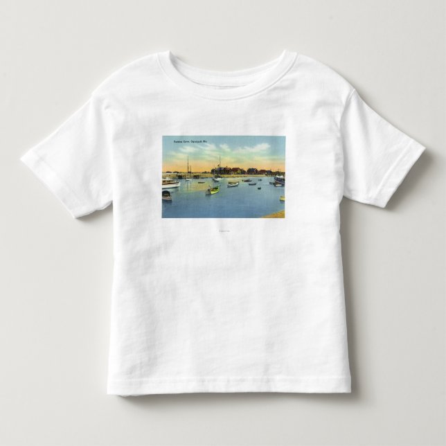 Camiseta De Bebé Vista de la ensenada de Perkins (Anverso)