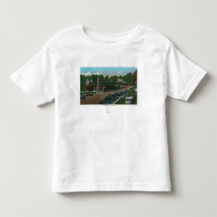 Camiseta De Bebé Vista de la entrada del abismo de Ausable