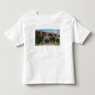 Camiseta De Bebé Vista de la entrada para poner d'Armes