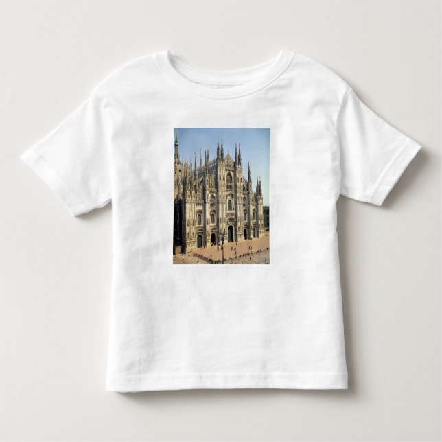 Camiseta De Bebé Vista de la fachada, comenzada 1386 (Anverso)