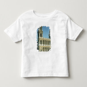 Camiseta De Bebé Vista de la fachada de la iglesia de