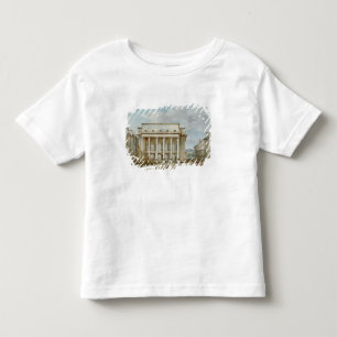 Camiseta De Bebé Vista de la fachada del teatro Italien