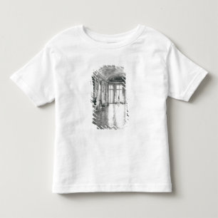 Camiseta De Bebé Vista de la Galerie d'Hercule, diseñada en 1640