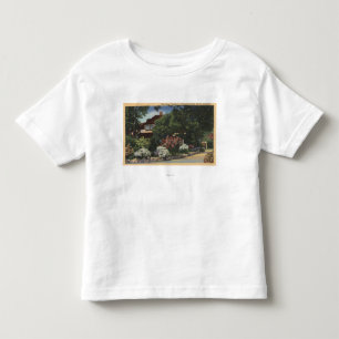 Camiseta De Bebé Vista "de la granja," la casa de Carole Lombard