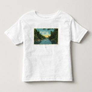 Camiseta De Bebé Vista de la grieta internacional