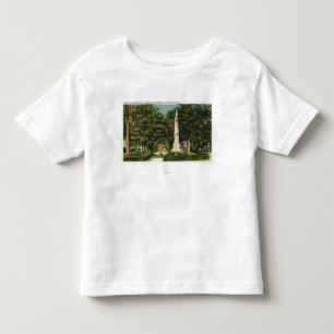 Camiseta De Bebé Vista de la guerra mundial, monumentos de guerra