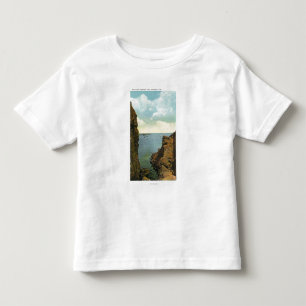 Camiseta De Bebé Vista de la hendidura en la ensenada de Perkins