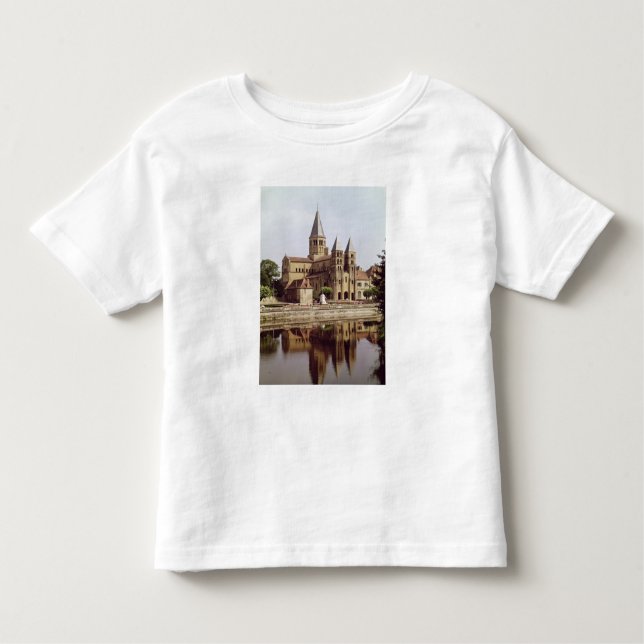 Camiseta De Bebé Vista de la iglesia de Notre-Dame (Anverso)
