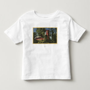 Camiseta De Bebé Vista de la iglesia de St Anne (1856)
