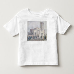Camiseta De Bebé Vista de la iglesia de St Bartholomew