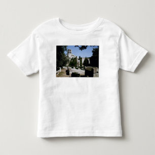Camiseta De Bebé Vista de la iglesia del Santo-Honoratus