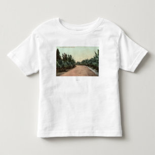 Camiseta De Bebé Vista de la impulsión de la palma