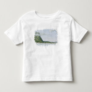Camiseta De Bebé Vista de la isla de Bora Bora, del 'auto del viaje