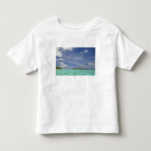 Camiseta De Bebé Vista de la isla de Funadoo desde Funadovilligilli