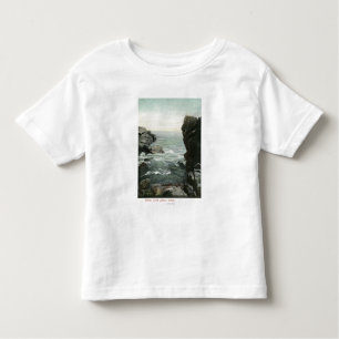 Camiseta De Bebé Vista de la isla de panaderos, quebrada de las