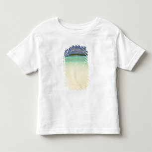 Camiseta De Bebé Vista de la isla Funadoo desde Funadovilligilli