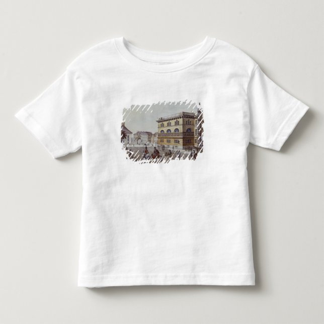 Camiseta De Bebé Vista de la menta, Berlín (Anverso)