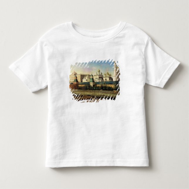 Camiseta De Bebé Vista de la Moscú el Kremlin del terraplén (Anverso)