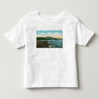 Camiseta De Bebé Vista de la orilla cerca del puerto de Camden