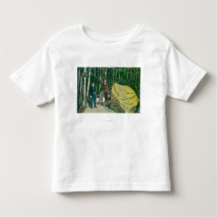 Camiseta De Bebé Vista de la pepita de oro más grande del mundo
