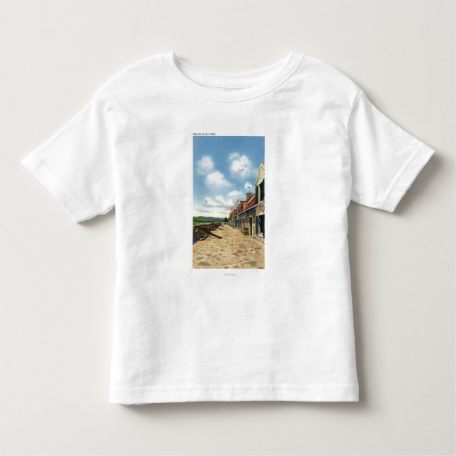 Camiseta De Bebé Vista de la plataforma del sur (Anverso)