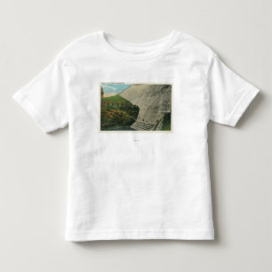 Camiseta De Bebé Vista de la presa del depósito de Ashokan