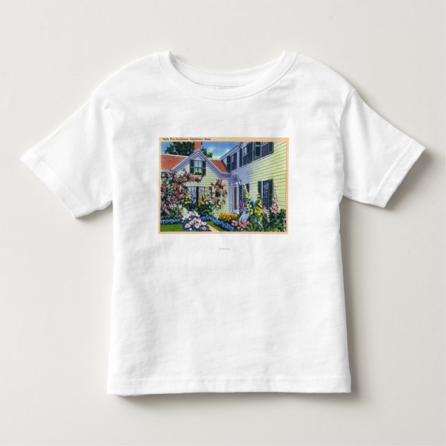 Camiseta De Bebé Vista de la residencia del poste de Emily (Anverso)