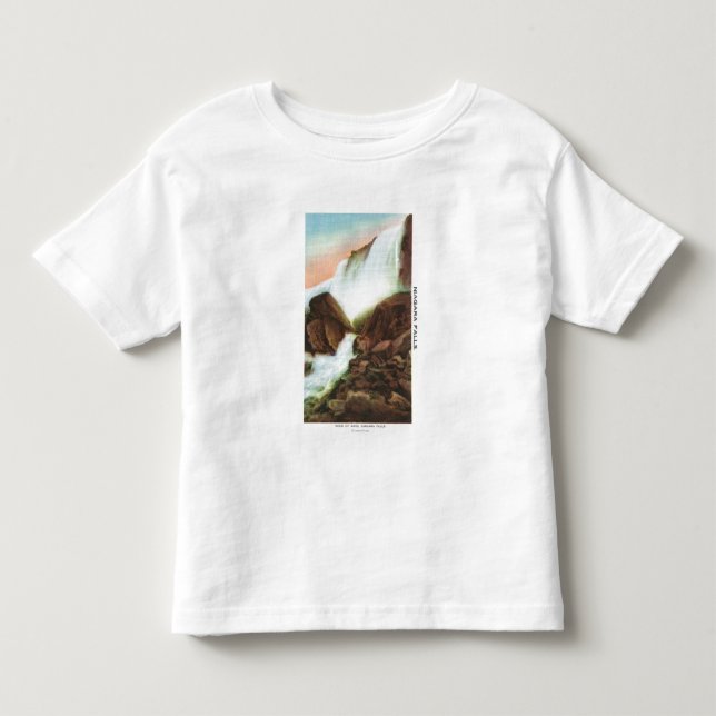 Camiseta De Bebé Vista de la roca de edades (Anverso)