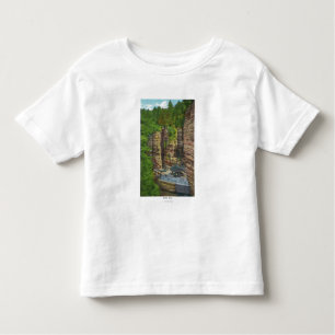 Camiseta De Bebé Vista de la roca de la tabla