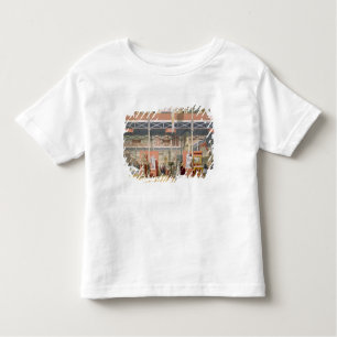 Camiseta De Bebé Vista de la sección de Italia de la gran
