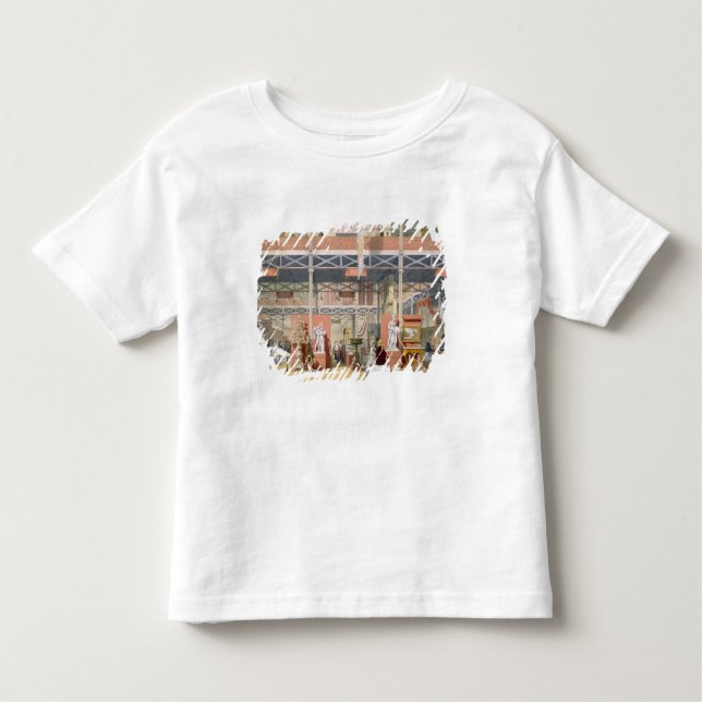 Camiseta De Bebé Vista de la sección de Italia de la gran (Anverso)