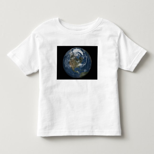 Camiseta De Bebé Vista de la Tierra (Anverso)