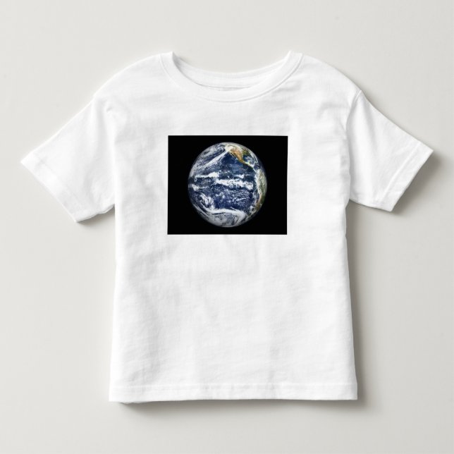 Camiseta De Bebé Vista de la Tierra Plena centrada sobre el océano  (Anverso)