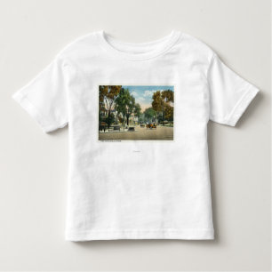 Camiseta De Bebé Vista de las avenidas del parque y de Fairfield