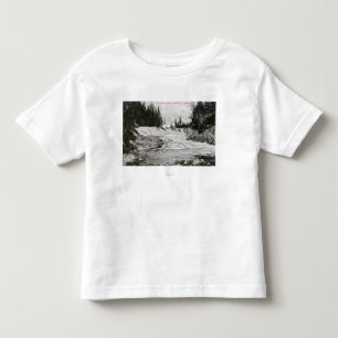 Camiseta De Bebé Vista de las caídas de Kennebago