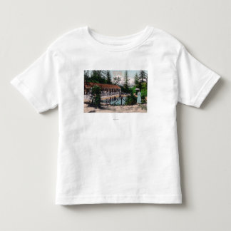 Camiseta De Bebé Vista de las primaveras de PoolAdams que nadan, CA