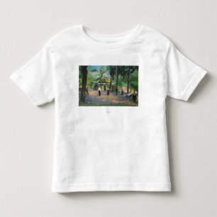 Camiseta De Bebé Vista de las primaveras de un GameHarbin del