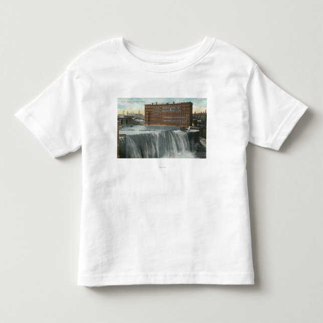 Camiseta De Bebé Vista de las primeras caídas (Anverso)
