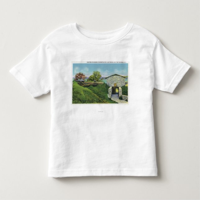 Camiseta De Bebé Vista de los cuartos del ayudante en castillo (Anverso)