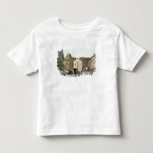 Camiseta De Bebé Vista de Michaelerplatz que muestra el Burgtheater